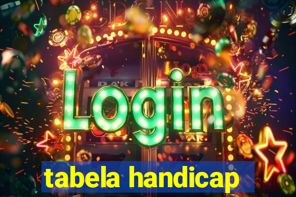 tabela handicap