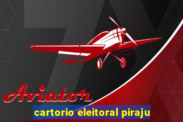 cartorio eleitoral piraju